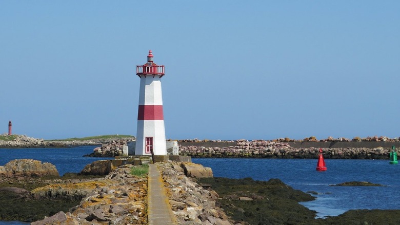 lighthouse in Saint Pierre and Miquelon
