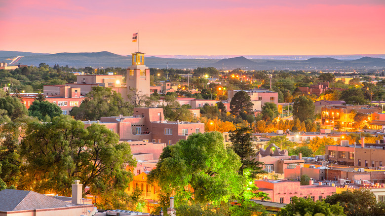 Santa Fe New Mexico skyline