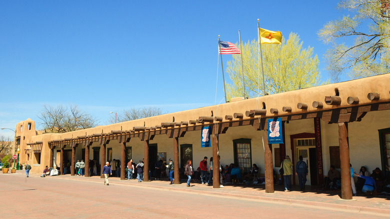 Santa Fe portal Palace Governors