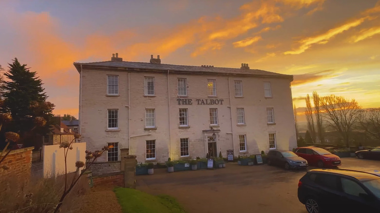 The Talbot Hotel at sunset