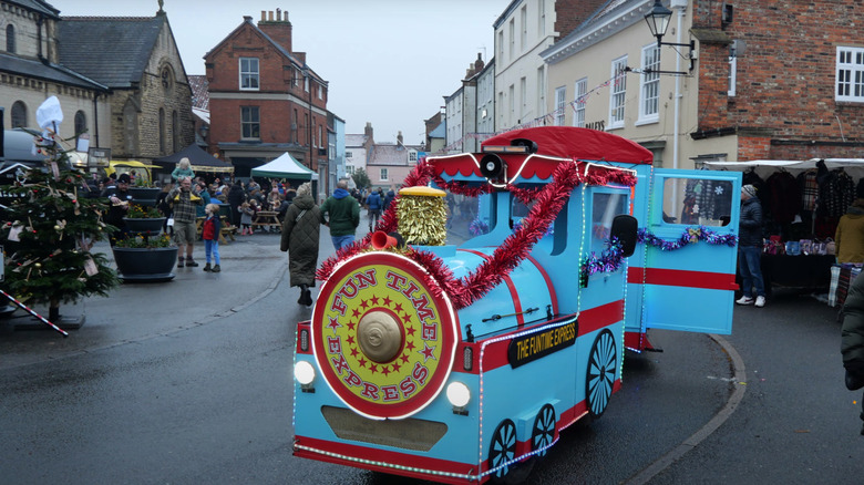 Malton Christmas Festival train