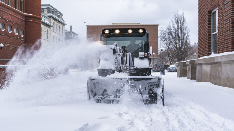 Snowplow in Syracuse, NY