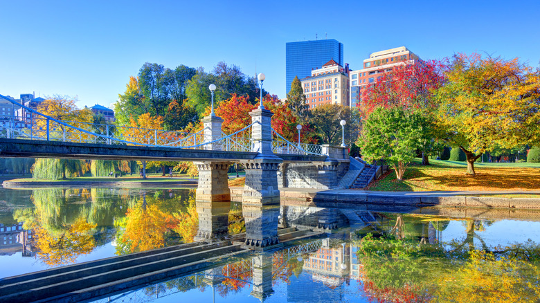 large park in Boston, Massachusetts