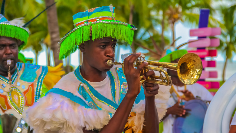 Junkanoo carnival Grand Bahama Island
