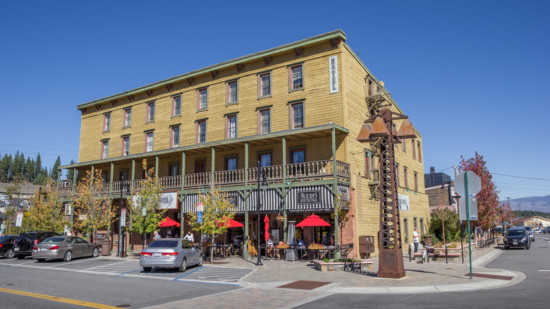 The historic Truckee Hotel, Truckee, California
