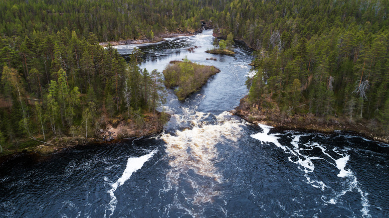 Kiutaköngäs Falls, Oulanka National Park