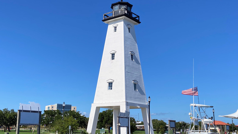 Jones Park Lighthouse Gulfport Mississippi