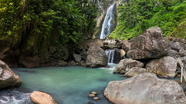 Waterfall in Dominica