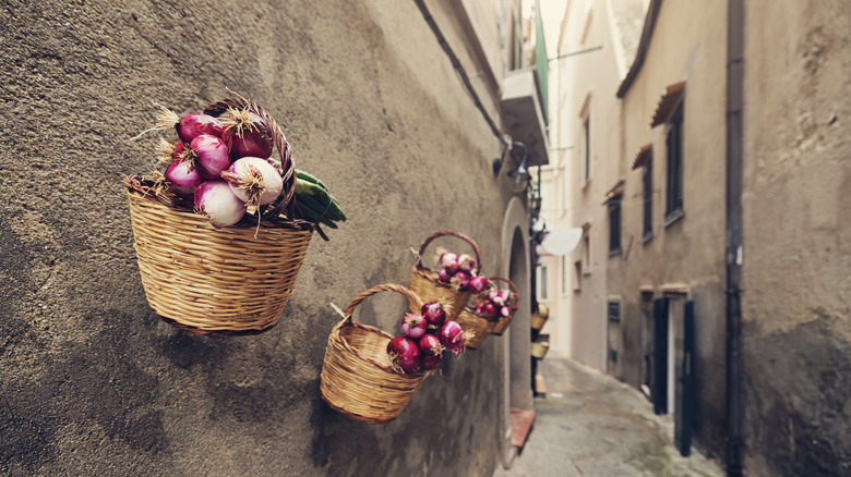 Red onions of Tropea