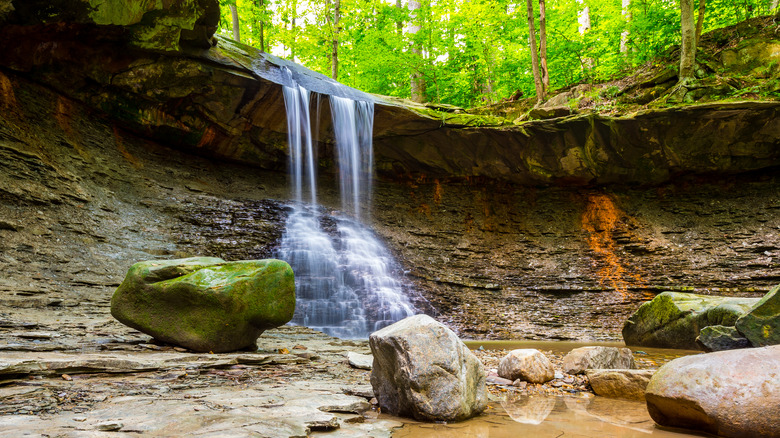 Blue Hen Falls in Cuyahoga