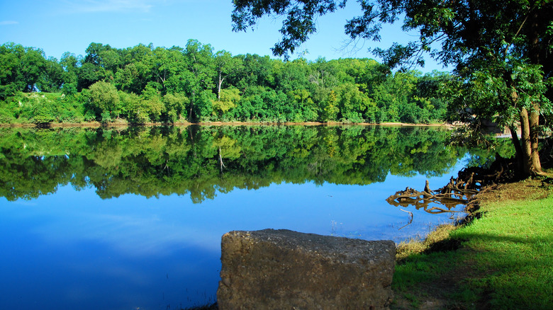 Coosa River in Wetumpka, Alabama