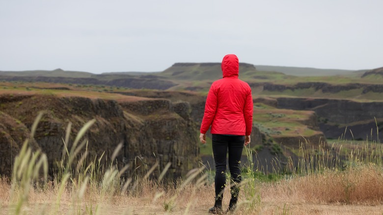 Woman at Palouse State Park