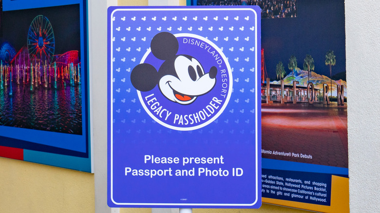 Disney passholder entrance