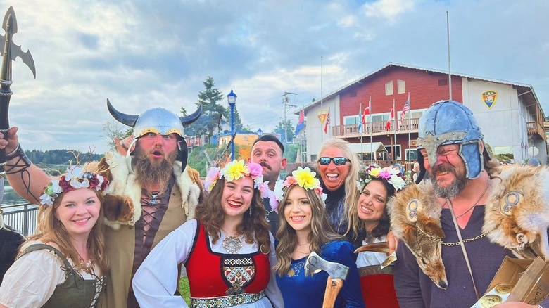 Vikings midsommer fest Poulsbo Washington