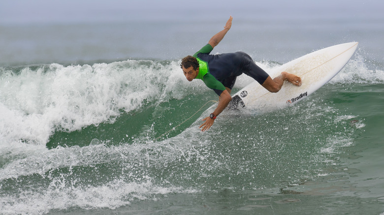 Surfing at Lower Trestles