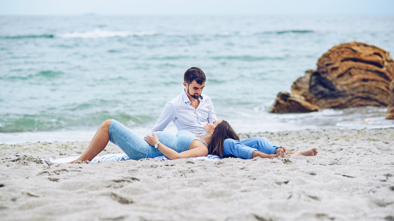 Couple on the beach