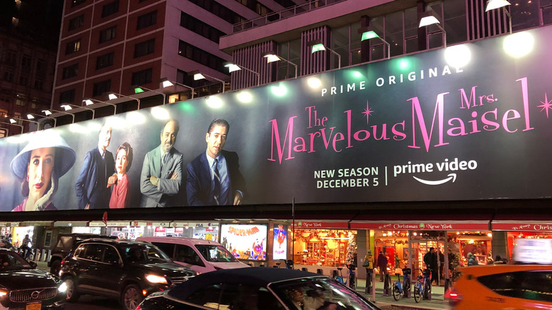 Marvelous Mrs. Maisel advertisement