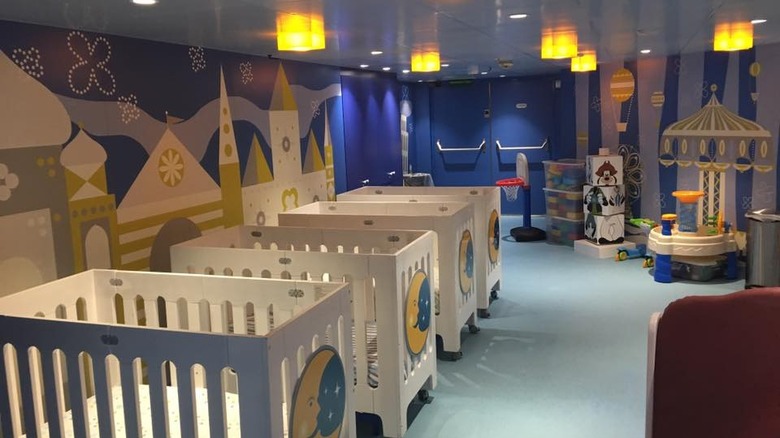 Cribs at a Disney ship 