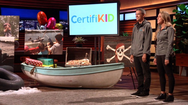 Jamie and Brian Ratner pitch CertifiKid on Shark Tank Season 10