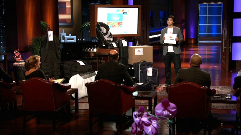 Brian Altomare pitches LugLess on Shark Tank