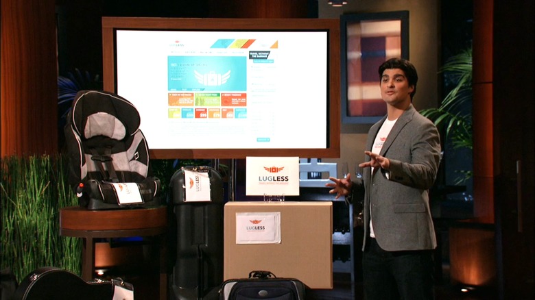 Brian Altomare pitches LugLess on Shark Tank