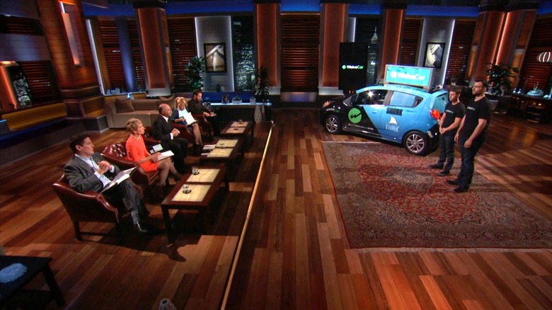 Zoli Honig and Isaac Deutsch pitch Waive to sharks on Shark Tank Season 9