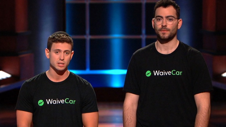 Zoli Honig and Isaac Deutsch pitch Waive on Shark Tank Season 9