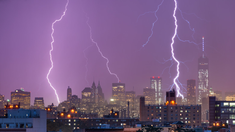 Lightning over Manhattan 