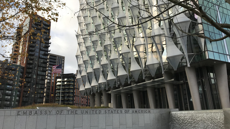 The US Embassy in London