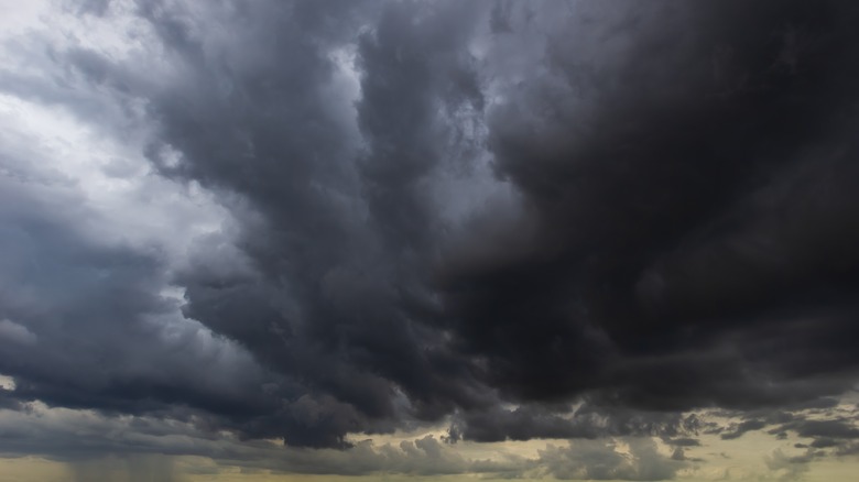 A stormy sky