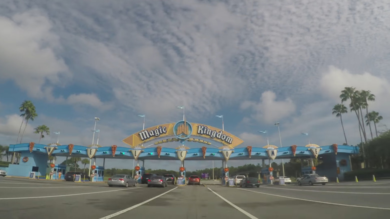 Magic Kingdom entrance tollbooth