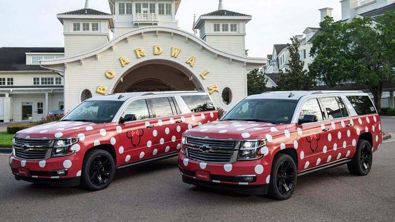 Walt Disney World Minnie Vans