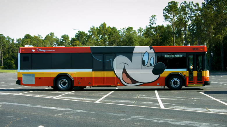 Mickey Mouse bus Walt Disney World