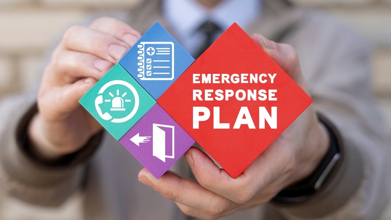 emergency response plan diagram