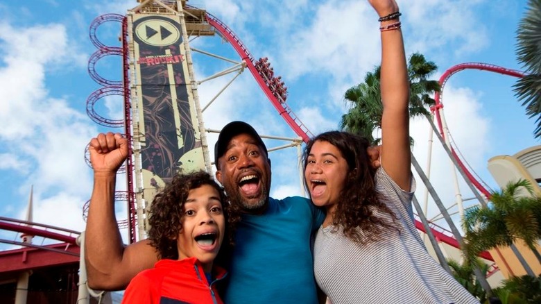 Family at Universal Studios Florida