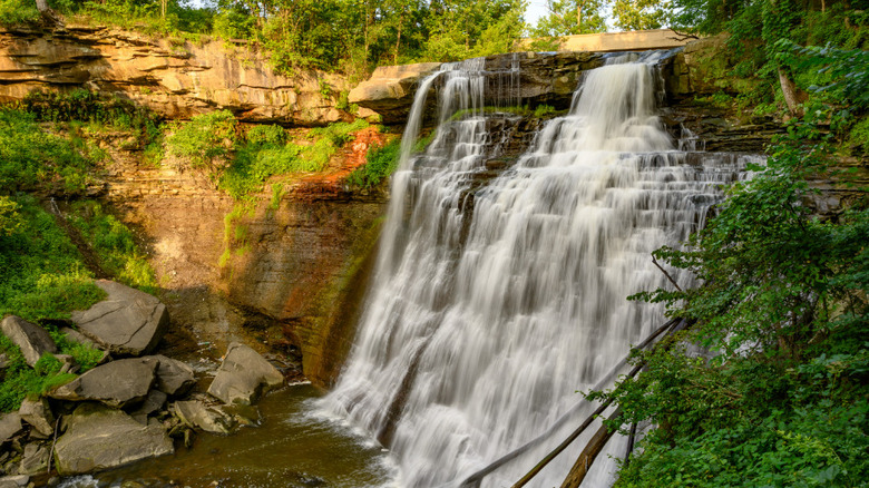 Brandywine Falls in Cuyahoga Valley