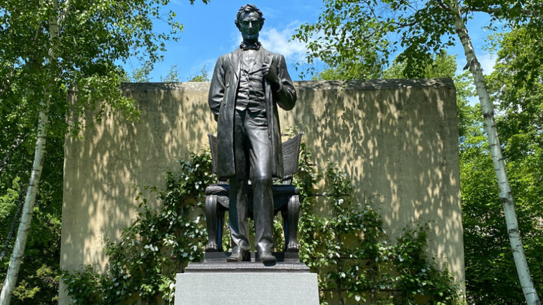 bronze sculpture at Saint-Gaudens