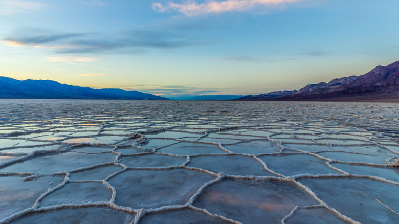 saltflats in Badwater Basin