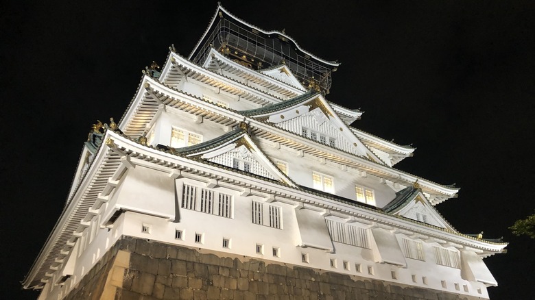 Osaka Castle Night