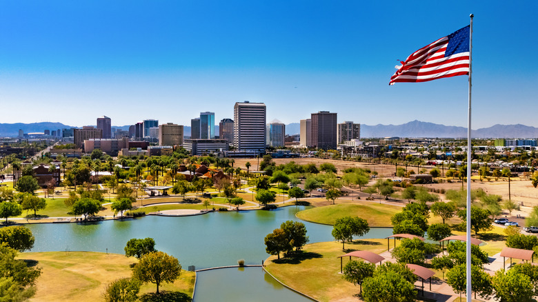 View of the Phoenix skyline