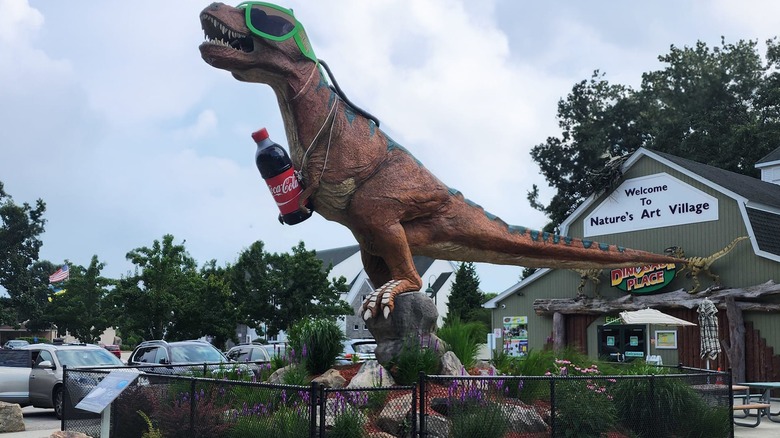 T rex at Dinosaur Place