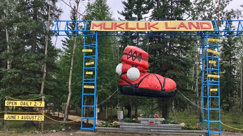 The Mukluk Land entrance