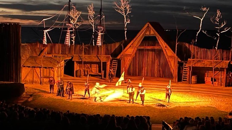 Roanoke lost colony theater play