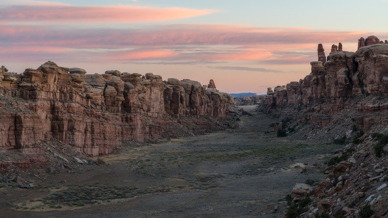 Sunset over Canyonlands, Utah