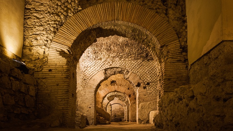 Naples underground, Italy
