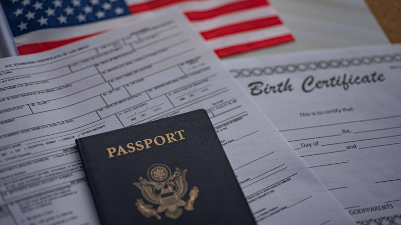Application for American passport