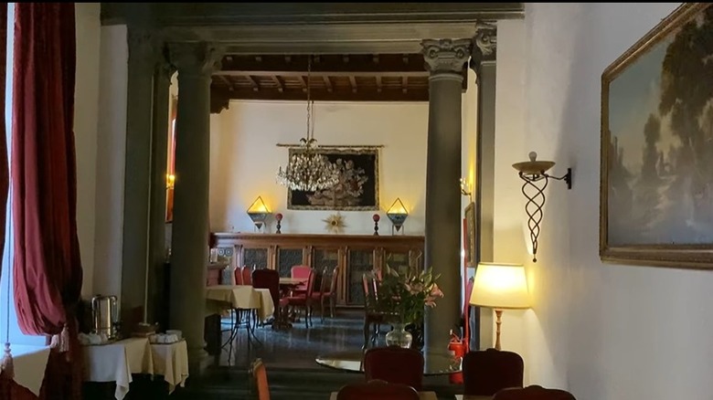 Breakfast room at Hotel Torre Guelfa