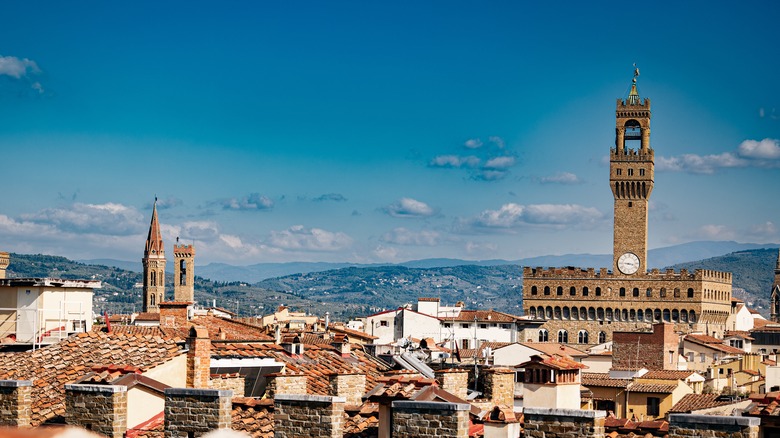 Florence skyline with Palazzo Vecchio