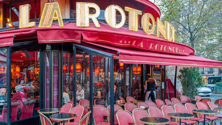 La Rotonde brasserie in Montparnasse