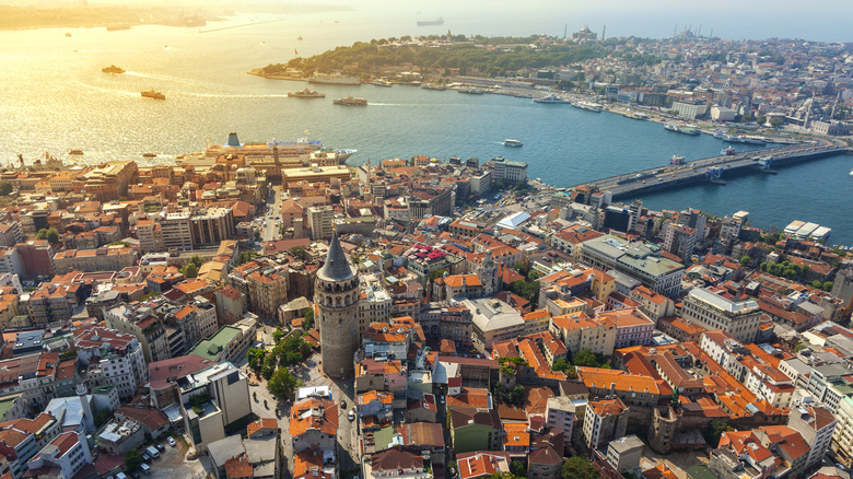 Aerial view of Istanbul